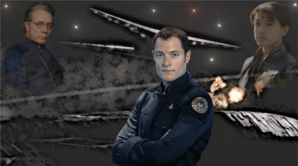 An image of Carl "Helo" Agathon, created for a graphics contest at GalacticaBBS.com