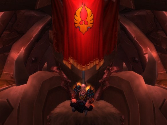 My mage surveying his new domain