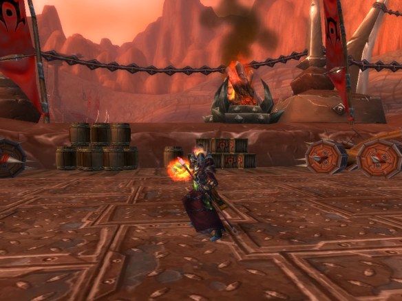 My Blood Elf mage's transmog set