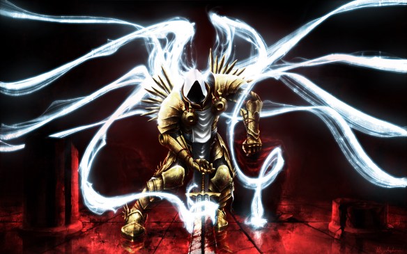 Art of Archangel Tyrael from Diablo 3