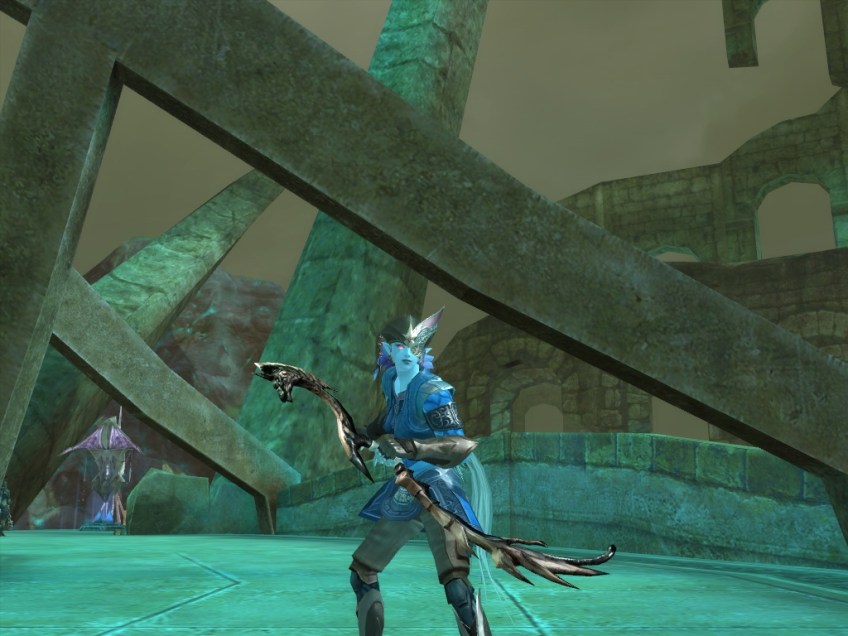 My ranger character in Aion