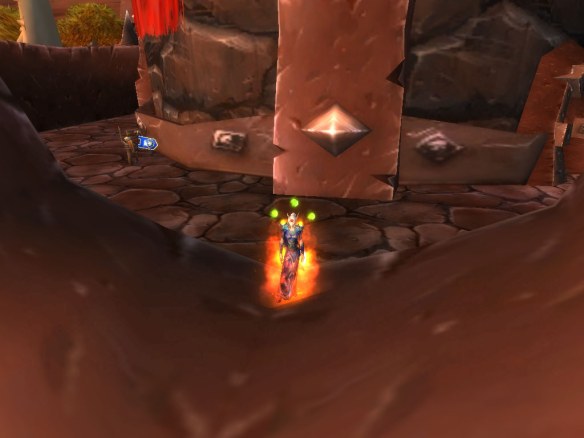 My destro warlock demonstrating the glyph of verdant spheres in the Mists of Pandaria beta