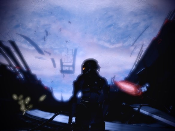 The wreck of the Normandy in Mass Effecf 2