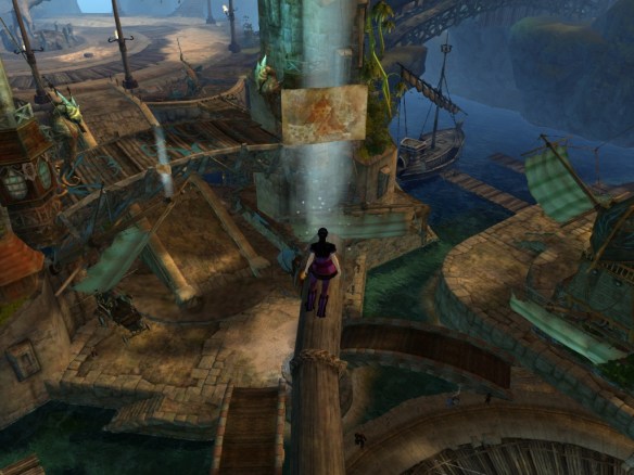 A vista in Lion's Arch in Guild Wars 2