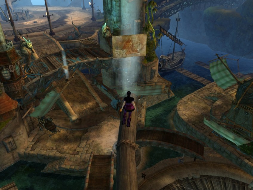 A vista in Lion's Arch in Guild Wars 2