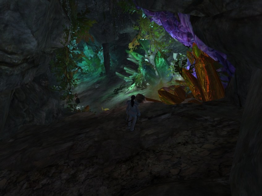 A hidden cave in Guild Wars 2
