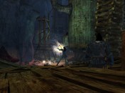 My thief blasting with her pistols in Guild Wars 2