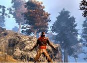 My Dragon character showing off his faction uniform in The Secret World