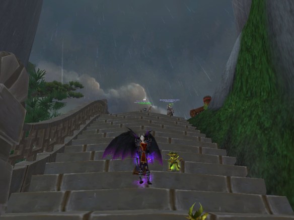 My warlock running the "A Brewing Storm" scenario