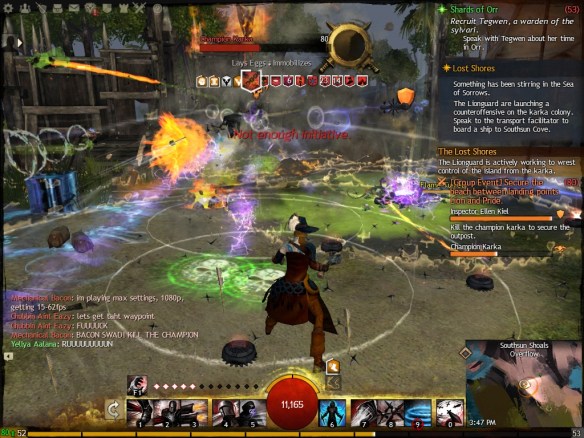 It was sort of like that