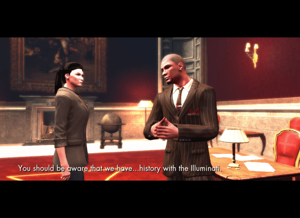 My Templar alt meeting with Richard Sonnac in The Secret World