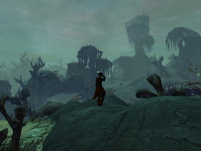 My thief in Malchor's Leap in Guild Wars 2