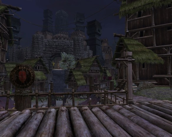 Night in Tortage City in Age of Conan
