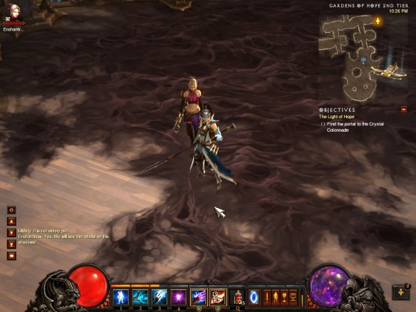 Li-Ming and Eirena in Diablo 3