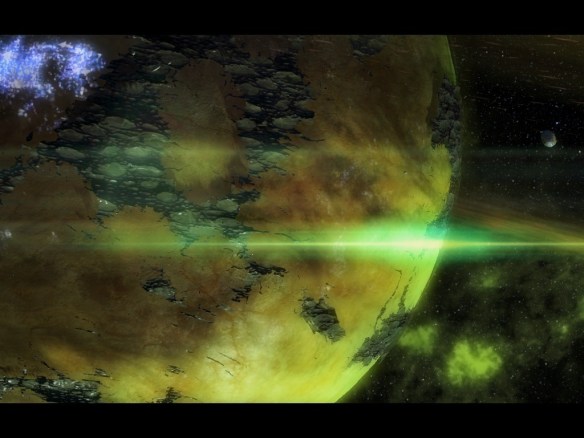 The Zerg infest a planet in Starcraft II: Heart of the Swarm