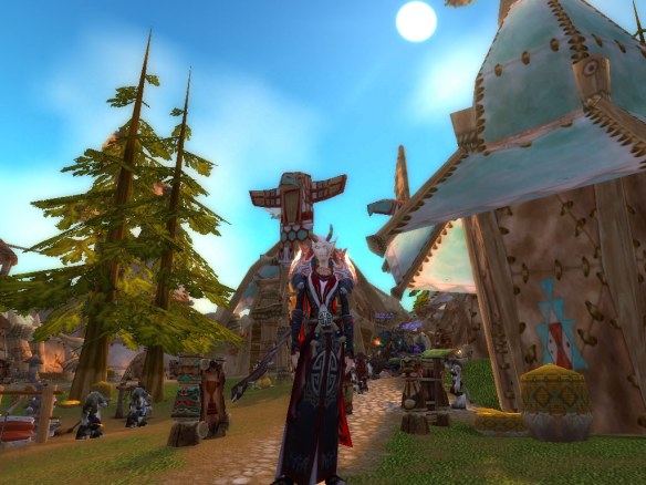 My warlock in Thunder Bluff