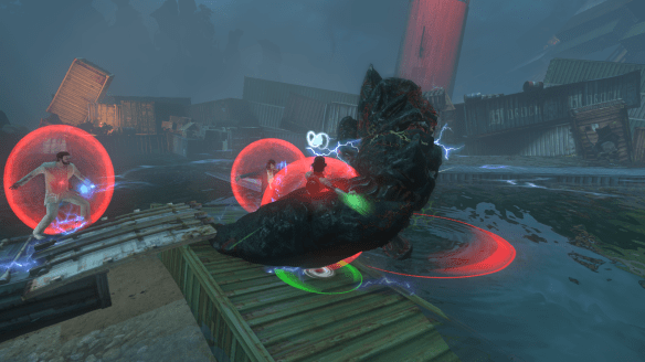 My Templar tanking the Varangian in the Polaris dungeon in The Secret World