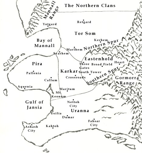 Barria, the known world