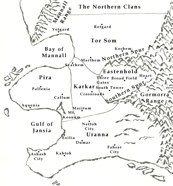 Barria, the known world