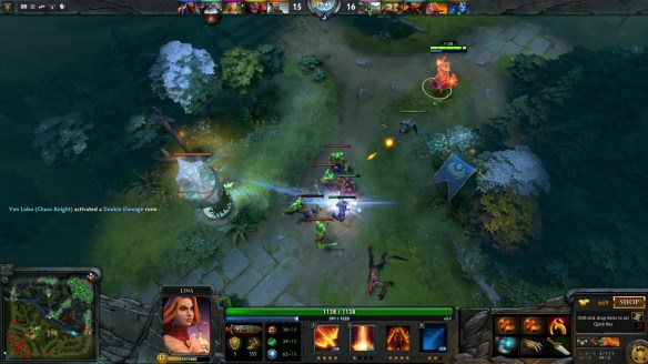 I push a lane in DOTA 2
