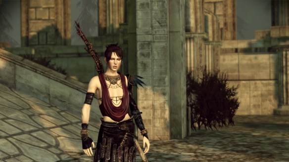 Meeting Morrigan in Dragon Age: Origins