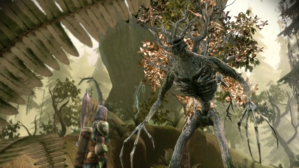 Speaking to the elder oak in Dragon Age: Origins