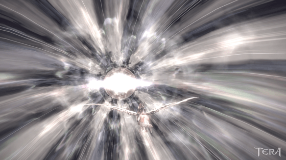 My slayer travels to a new area in TERA