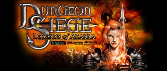 The logo for Dungeon Siege