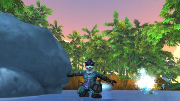 My hunter on the Wandering Isle