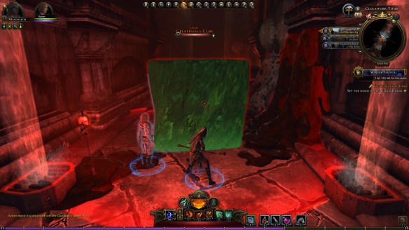 A gelatinous cube in Neverwinter