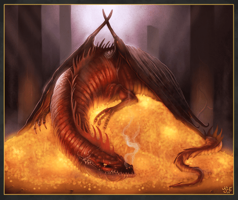 Artwork of Smaug the Stupendous