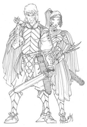 Art of the Mantis-Kinden from Adrian Tchaikovsky's "Shadows of the Apt"