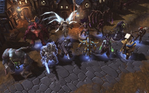 Several of the playable characters in Heroes of the Storm