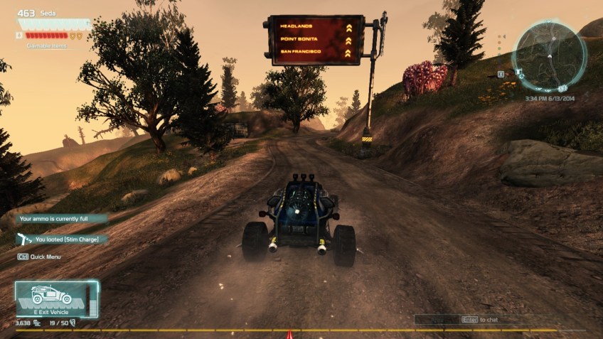 Driving my roller in Defiance