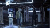 Kiera and Alec prepare to activate the time travel device in the second season finale