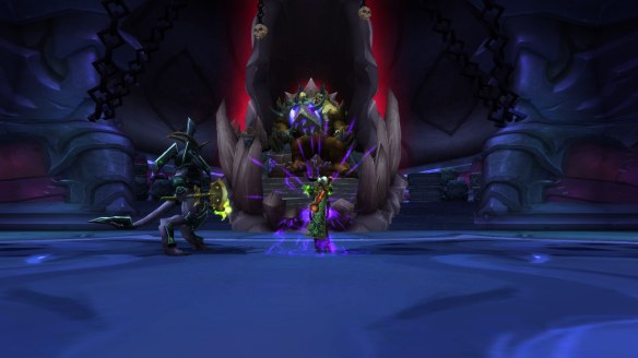 My warlock soloing Bastion of Twilight in World of Warcraft