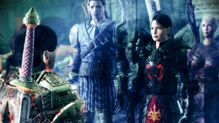 My Elven mage in Dragon Age: Awakening