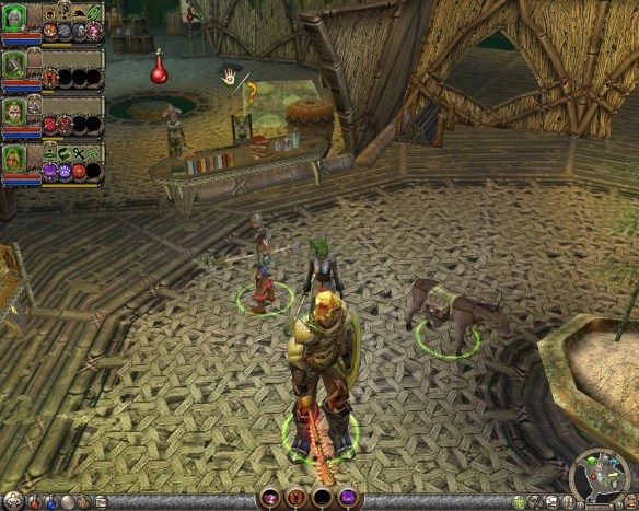 My beloved pack mule, Daisy, in Dungeon Siege II