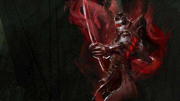 Concept art of the new revenant class for Guild Wars 2: Heart of Thorns