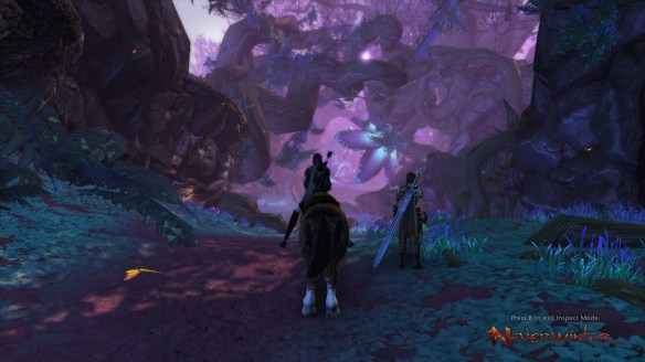 My ranger exploring the ruins of Sharandar in Neverwinter