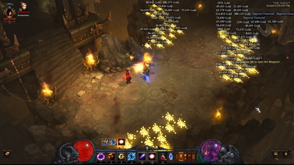 The Vault zone in Diablo III