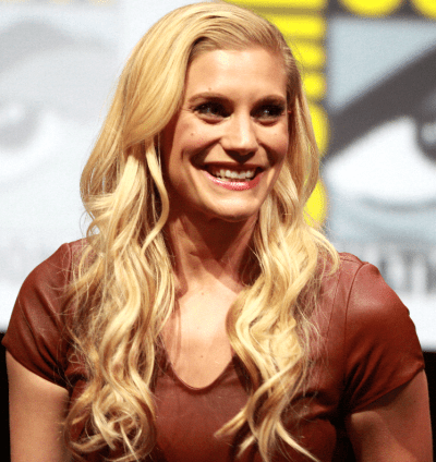 A photo of Katee Sackhoff at Comic Con