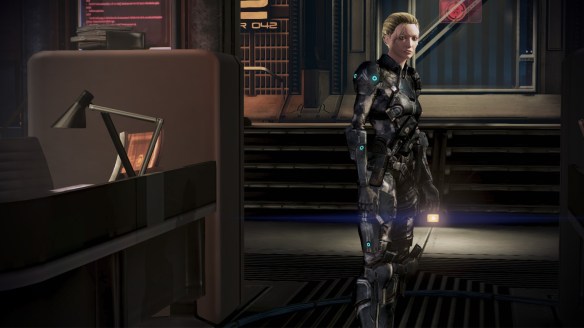 A clone of Shepard in Mass Effect 3: Citadel