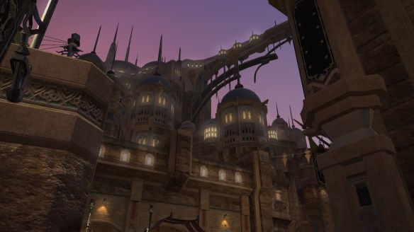 A city in Final Fantasy XIV: A Realm Reborn
