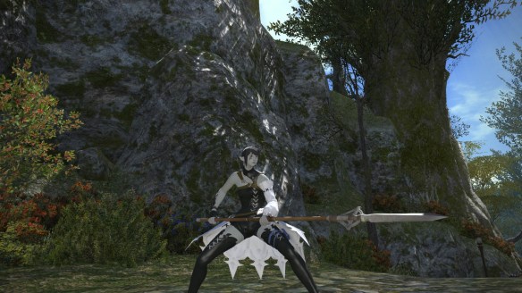 Trying out the lancer class in Final Fantasy XIV: A Realm Reborn