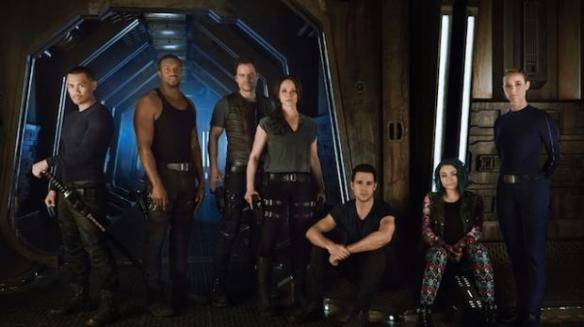 The cast of Dark Matter