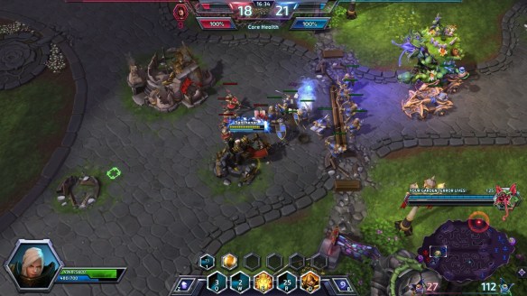 Johanna leads the charge on Garden of Terror in Heroes of the Storm