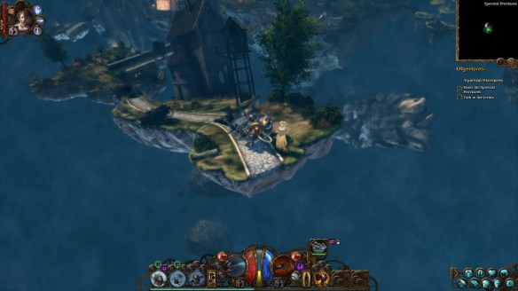 Islands in the Ink in The Incredible Adventures of Van Helsing III
