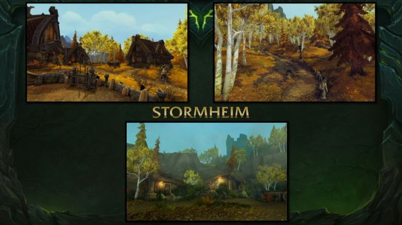 Some shots of the new Stormheim zone in World of Warcraft: Legion.