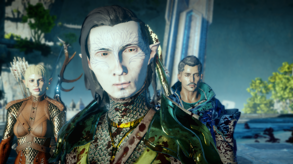 My party in the Descent DLC in Dragon Age: Inquisiton